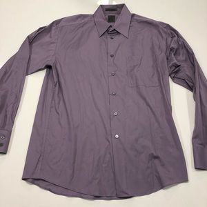 Calvin Klein purple men’s dress shirt